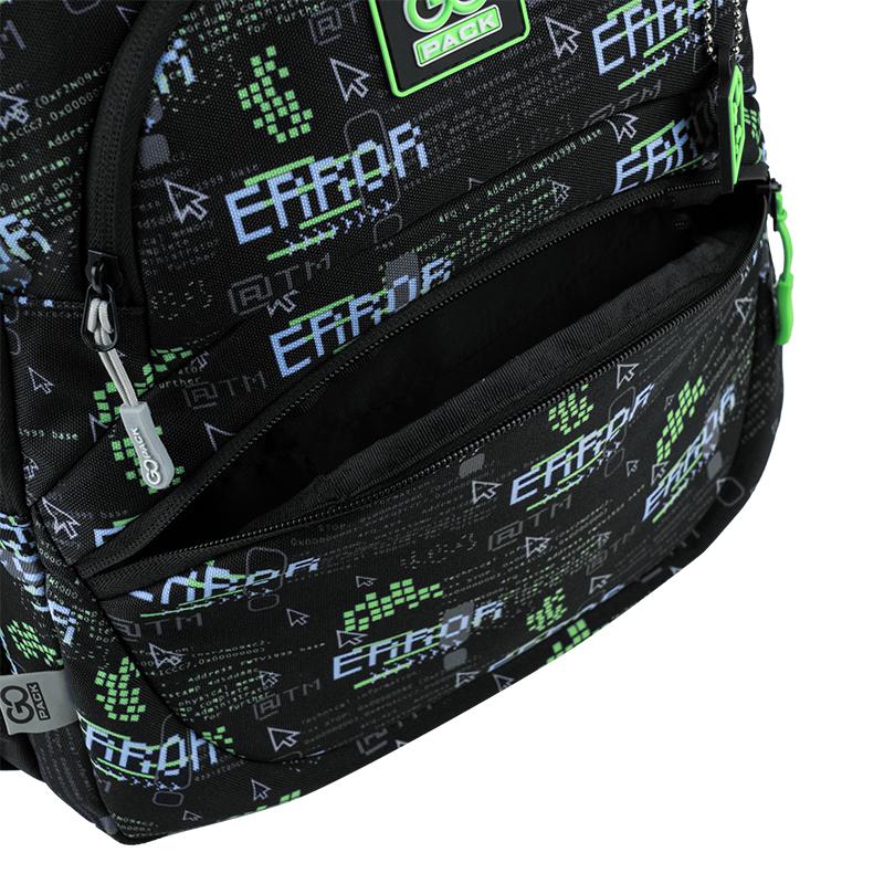 Школьный рюкзак GoPack Education GO25-175M-7 Error с анатомической спинкой (995128) - фото 12 Школьный рюкзак GoPack Education GO25-175M-7 Error с анатомической спинкой (995128) - фото 12