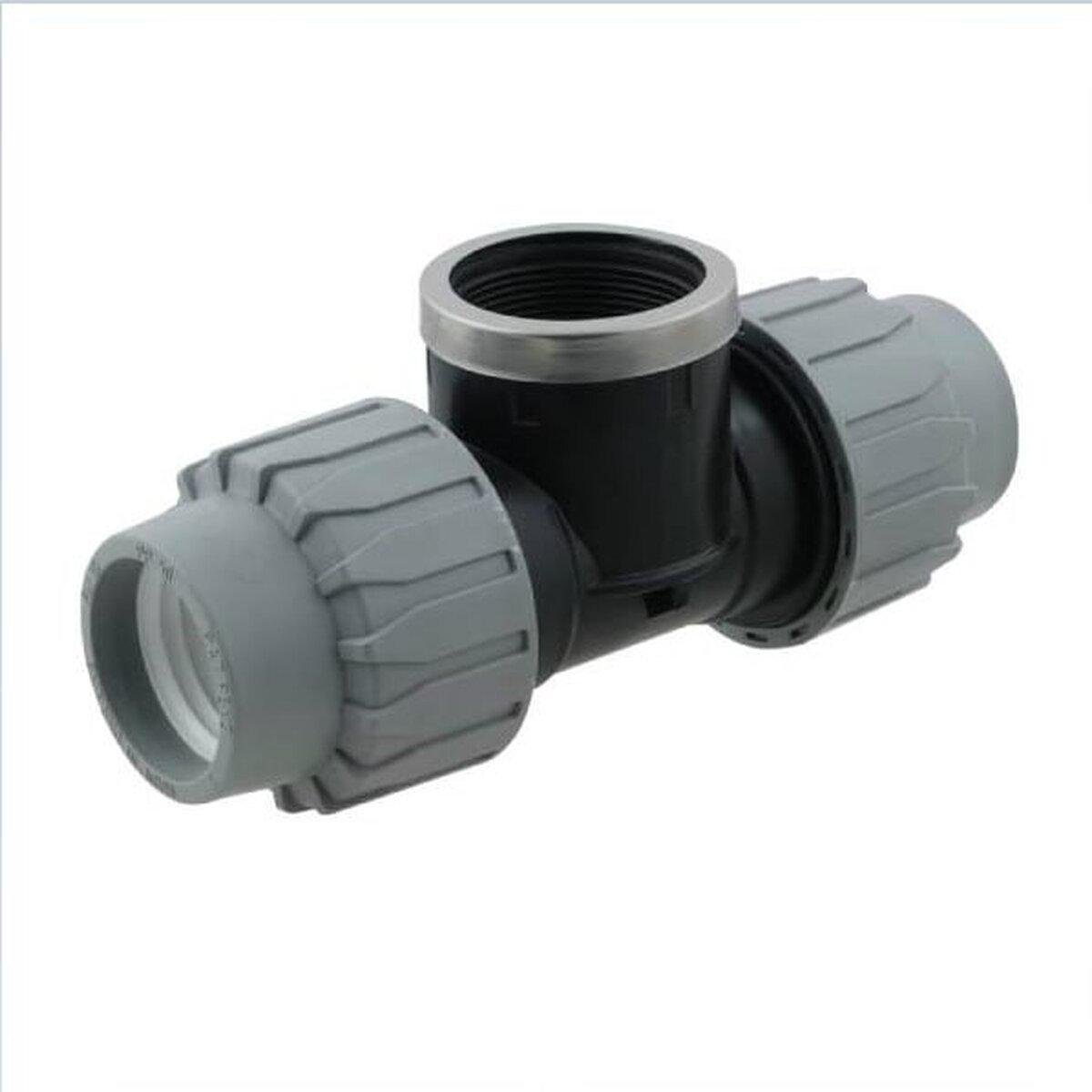 Трійник SantehPlast ПНД COS 50 мм ВВ 2" (SW-71178)