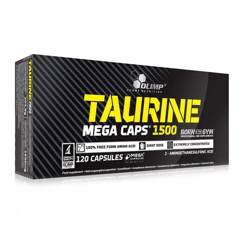 Таурин Olimp Taurine Mega tabs 1500 120 капс. (00280-01)