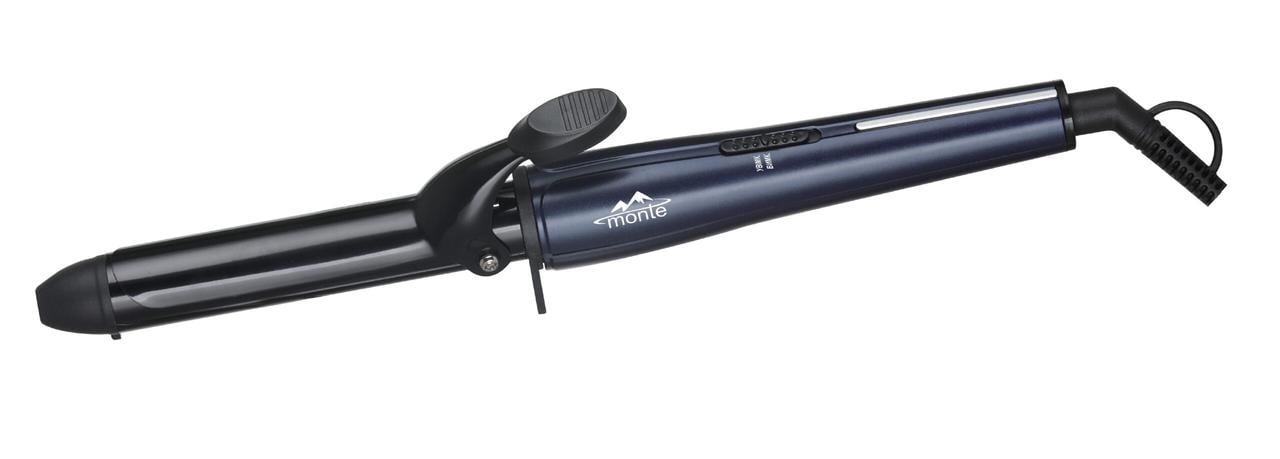 Плойка Monte MT-5106B PTC нагрев/вращающийся шнур/керамическое покрытие 25 мм 45 Вт 200°C Blue (33348759)