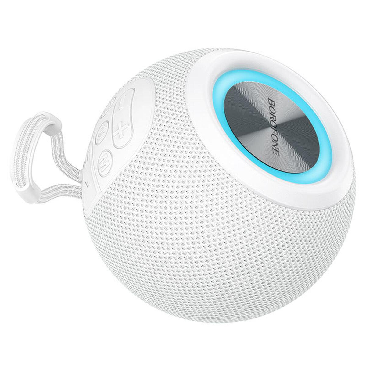 Портативна колонка Borofone BR23 Sound ripple sports BT speaker BR23W White (578820)