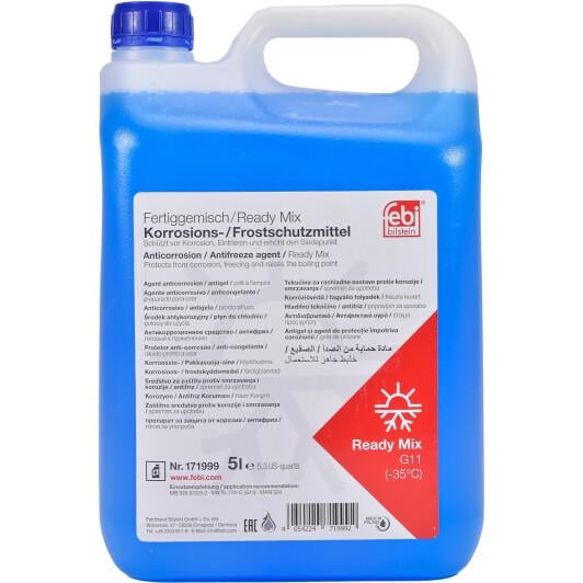 Антифриз FEBI Аntifreeze G11 готовый 5 л Синий