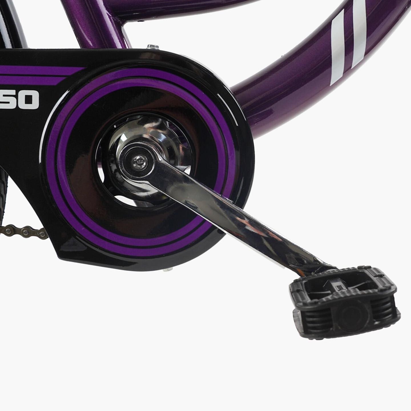 Велосипед міський Corso Insider з багажником рама 16,5"/26 " Фіолетовий - фото 4