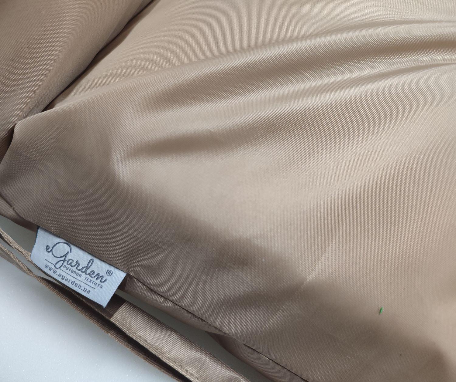 Матрац для гойдалок водовідштовхувальний eGarden LOFT стьобаний 150x110x8 см Бежевий (5772) - фото 4 Матрац для гойдалок водовідштовхувальний eGarden LOFT стьобаний 150x110x8 см Бежевий (5772) - фото 4