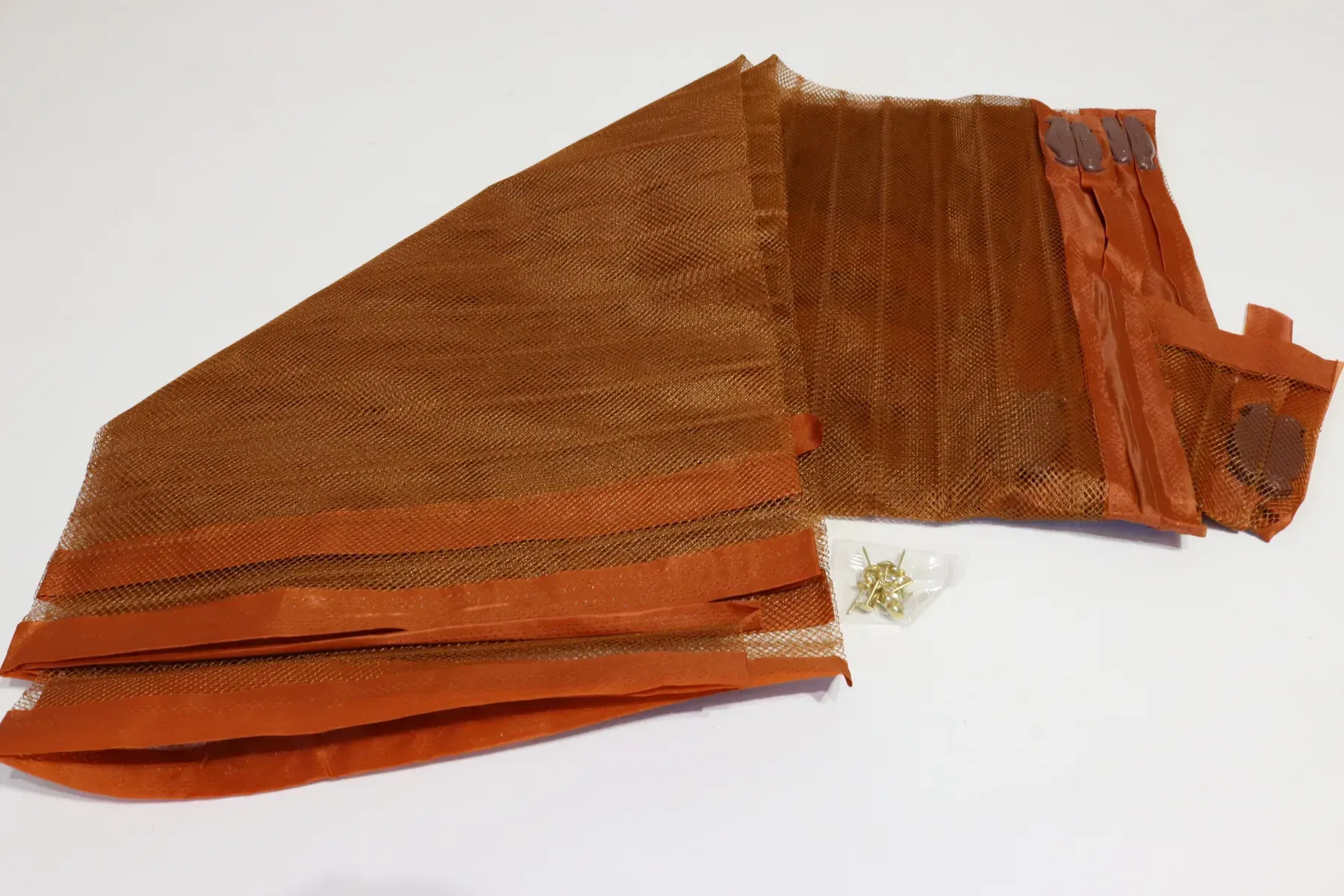 Москитная сетка на двери с магнитами 100х210 см Коричневый (3863/brown)
