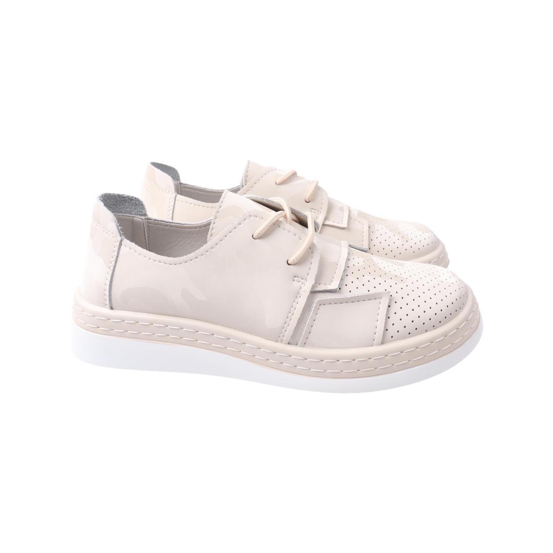 Туфли женские Li Fexpert из кожи р. 40 Молочный (831-22LTCP)