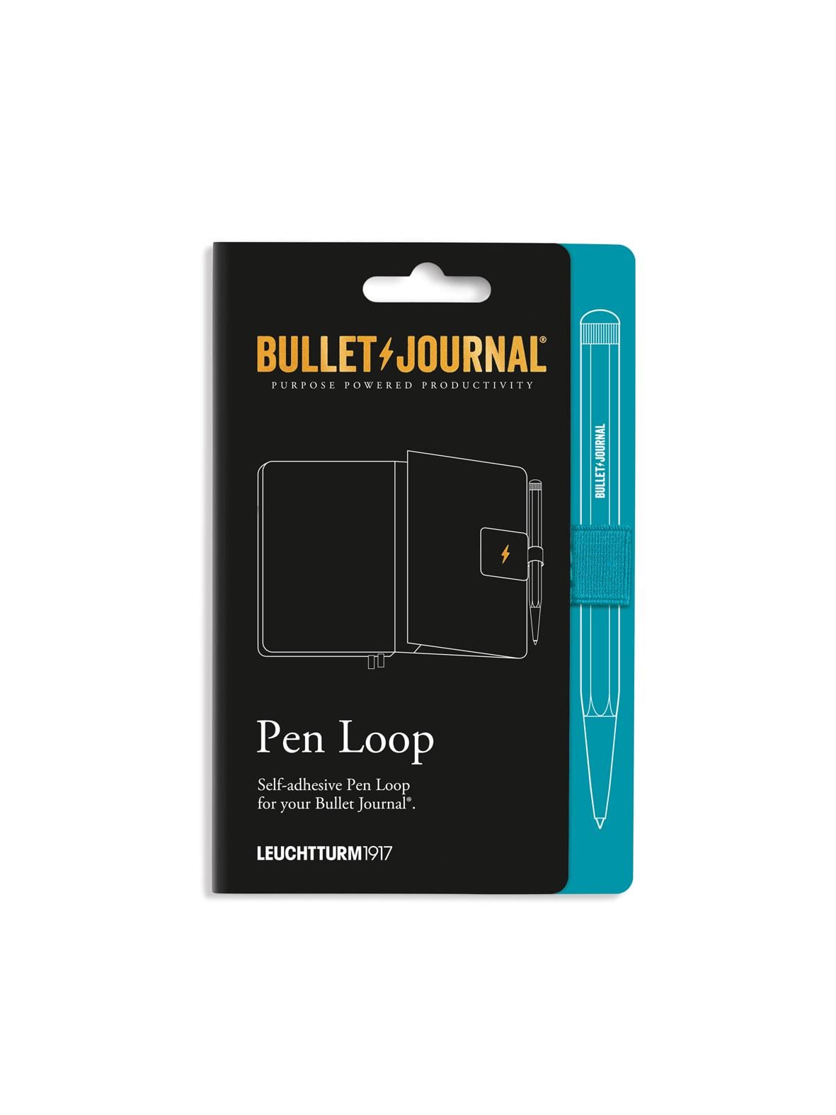 Держатель для ручки Leuchtturm1917 & Bullet Journal Turquoise25 (373795)