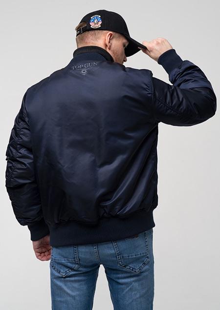 Бомбер Top Gun MA-1 Bomber Jacket 3XL Navy (TGJ1540N3XL) - фото 6