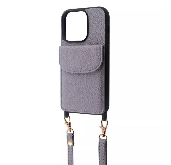 Чехол-накладка для телефона WAVE Leather Pocket Case - iPhone 13 Pro light purple (460170008)