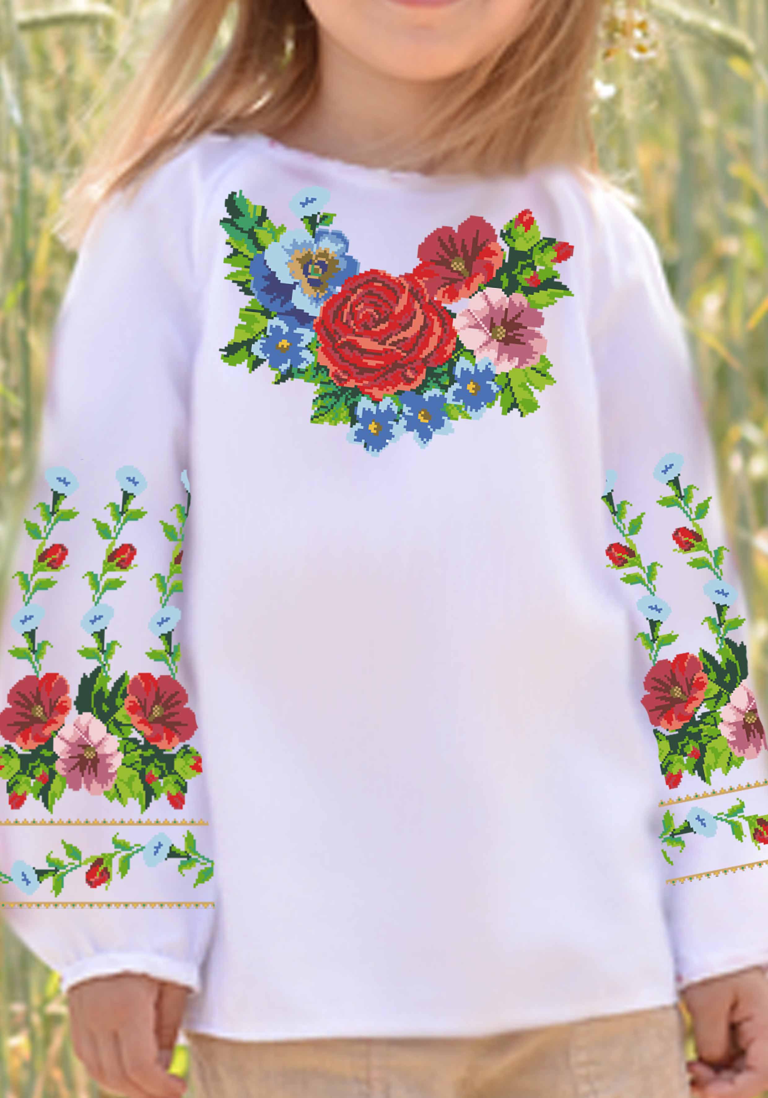 Заготовка для вишивки нитками/бісером для дівчинки домоткане полотно (СДД-44) Заготовка для вишивки нитками/бісером для дівчинки домоткане полотно (СДД-44)