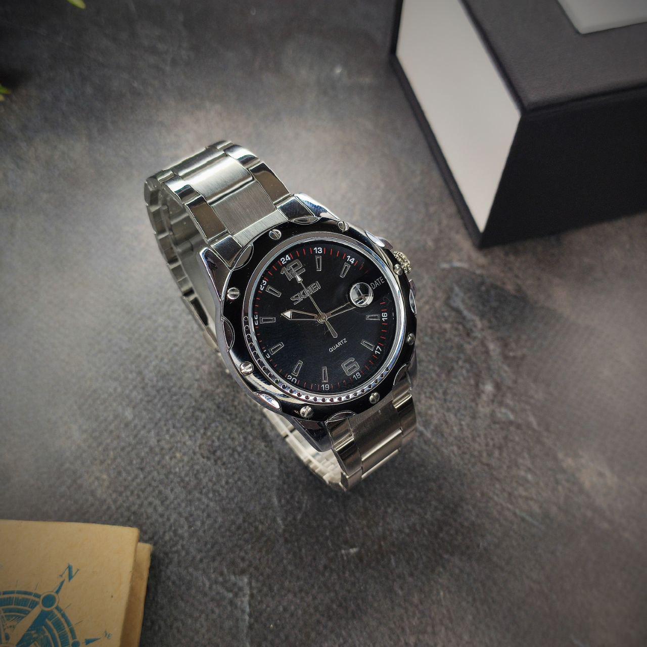 Часы наручные мужские Skmei кварцевые наручные Black (0992) - фото 4 Часы наручные мужские Skmei кварцевые наручные Black (0992) - фото 4