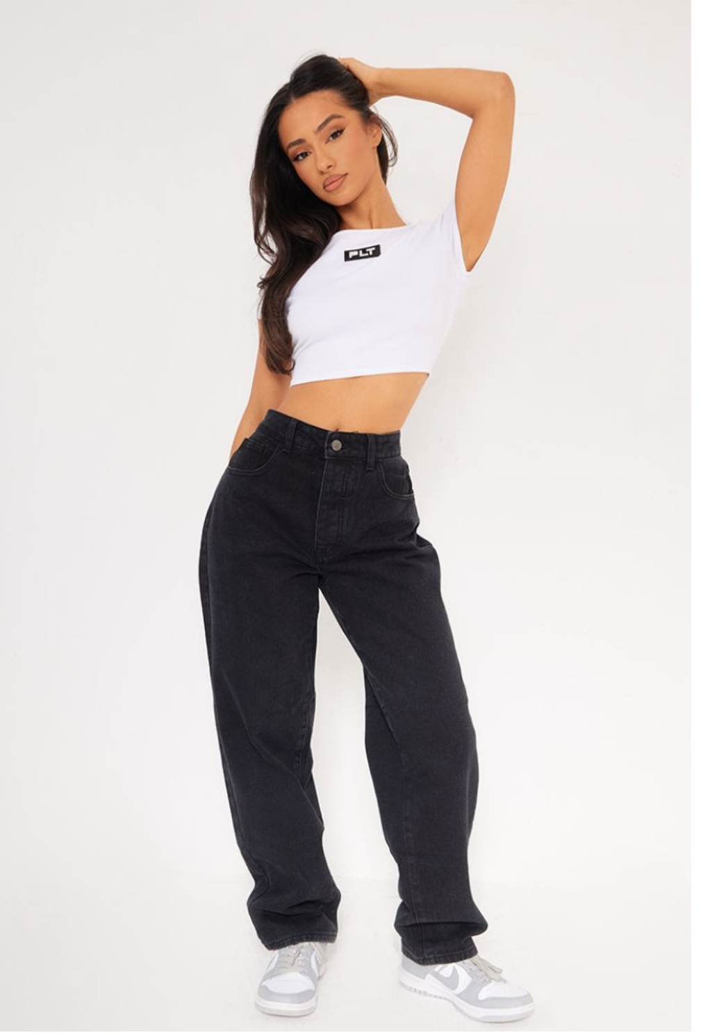 Джинси PrettyLittleThing CNF6974 р. 34 Чорний - фото 2 Джинси PrettyLittleThing CNF6974 р. 34 Чорний - фото 2