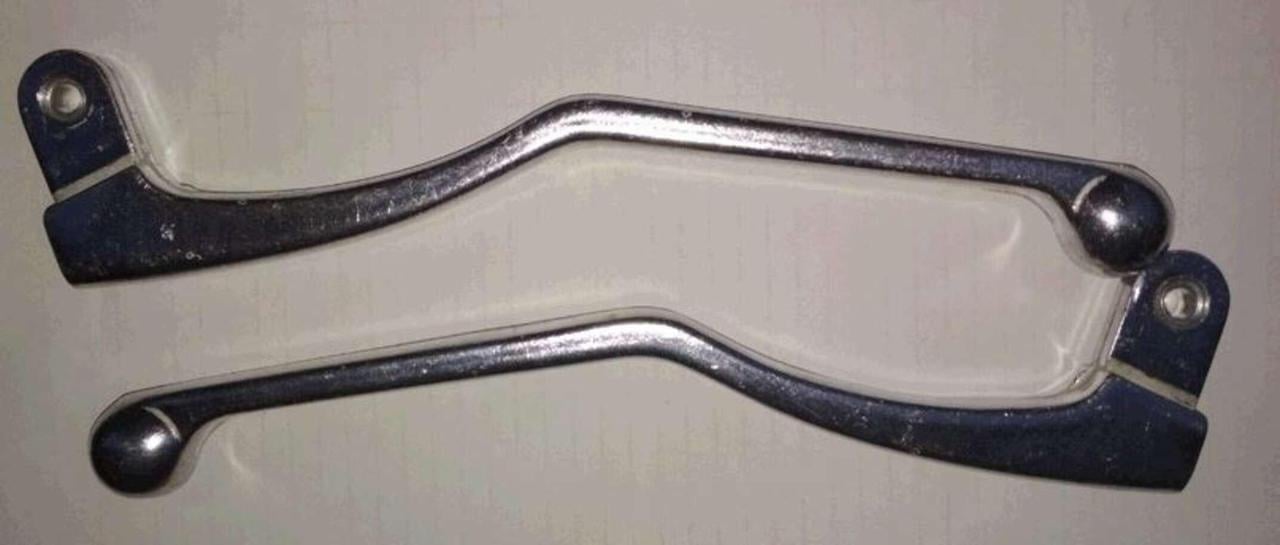 Важелі керма VCH CZ 350 пара алюміній та втулка Хром (2262636844)