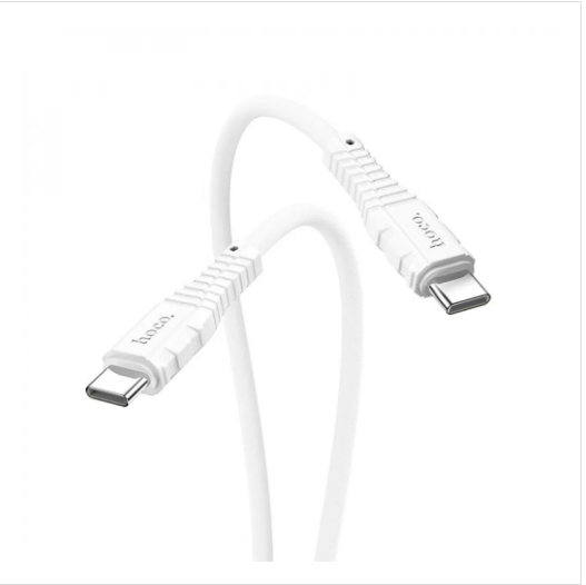 Кабель Hoco X67 Nano 60W Type-C to Type-C 1 м White (559930)