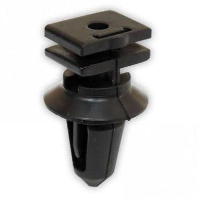 Клипса-фигурный крепеж молдингов накладки порога BMW MINI Cooper OEM 07147074343 Черный