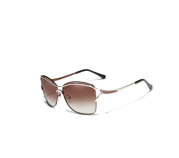 Женские солнцезащитные очки Бабочка с градиентными линзами N7017 KINGSEVEN DESIGN Коричневый