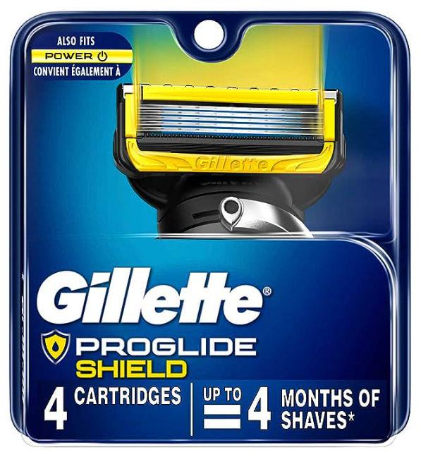 Картриджі змінні для гоління Gillette Proglide Shield POWER 4 шт. (11773847)