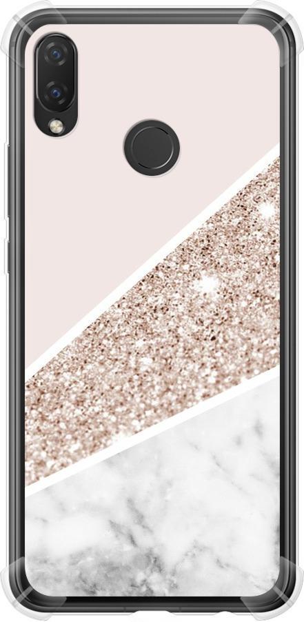 Чехол на Huawei Nova 3i Пастельный мрамор (4342sp-1541-42517)