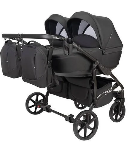 Детская коляска Angelinа Twigo Duo 2в1 Черный