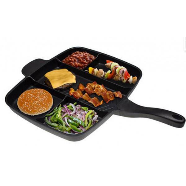 Сковорода-гриль Magic Pan 5 секций (А-01313) - фото 4