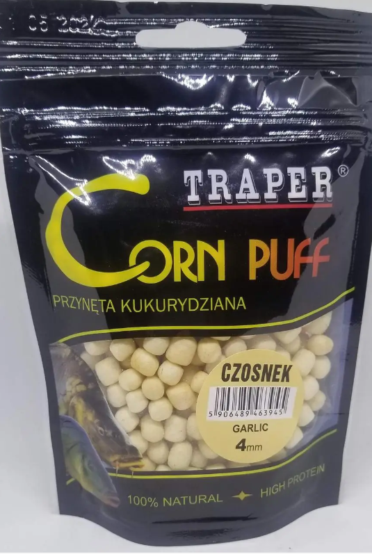 Повітряне тісто Traper Corn Puff 4 мм Часник (NA002686)