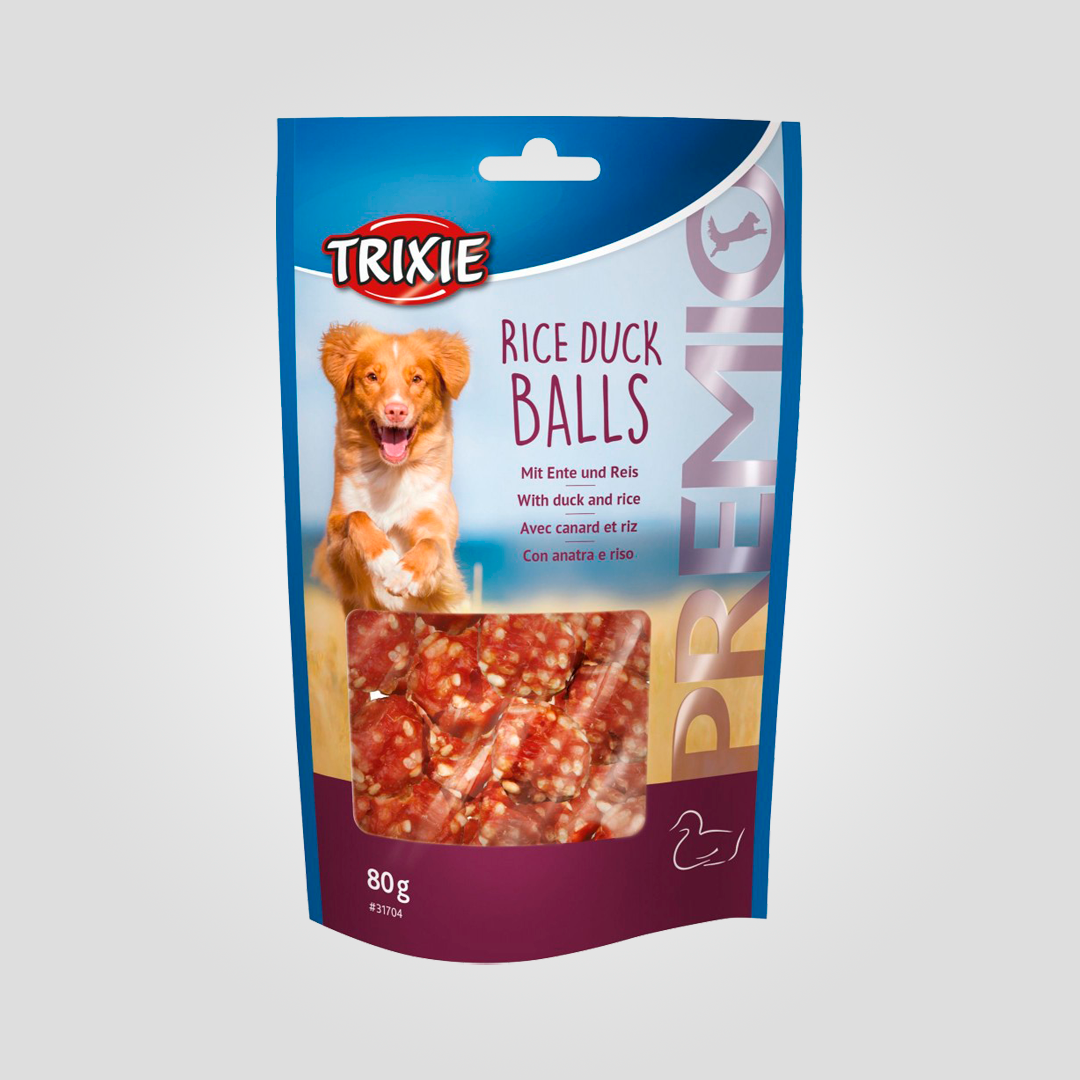 Лакомство для собак Trixie Premio Rice Duck Balls шарики с уткой и рисом 80 г (20504823)
