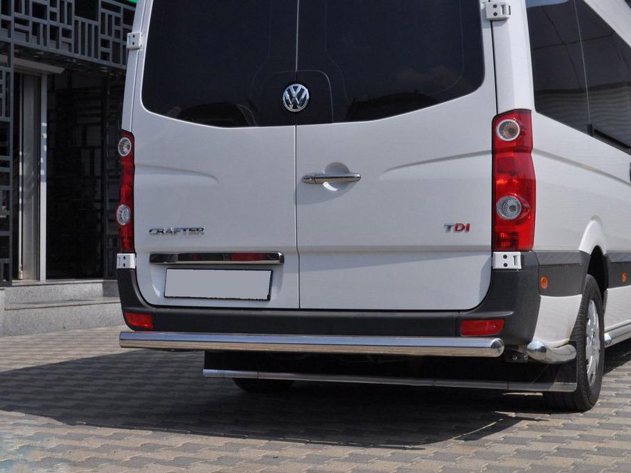 Задняя дуга AK002 CAN для Volkswagen Crafter 2006-2016 гг. нержавеющая сталь Хром