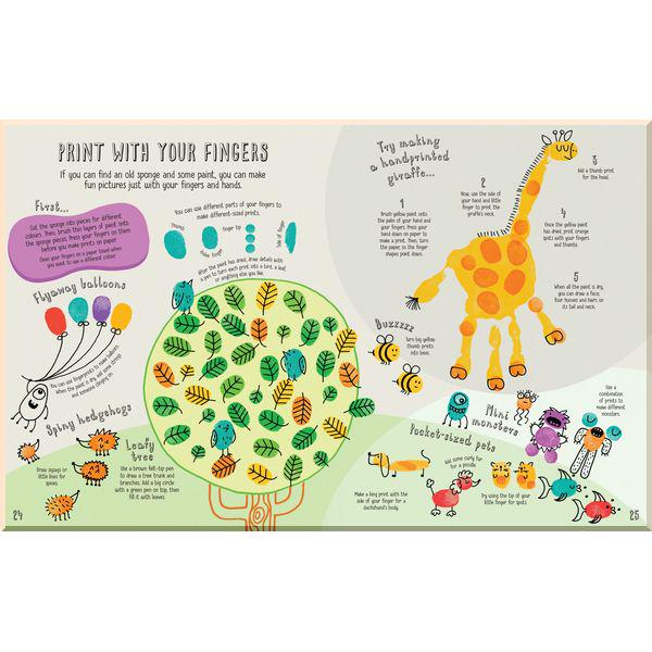 Книга Usborne "Never Get Bored Draw and Paint" Lara Bryan/James Maclaine/Sarah Hull (ISBN:9781474968904) - фото 3