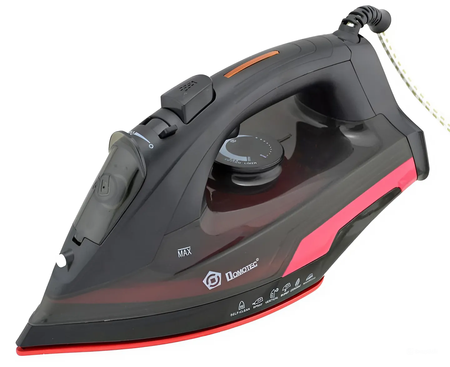 Праска Domotec MS 2258 3000 Вт Чорно-червоний (1759592162)