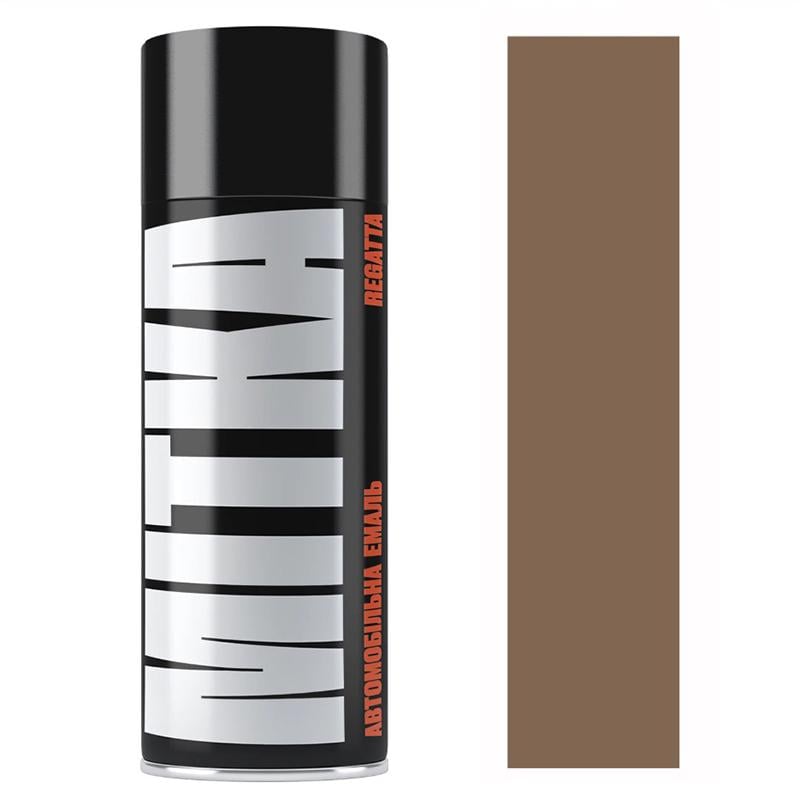 Емаль автомобільна MITKA 509 Темно-бежева глянцева аерозоль, 150мл Емаль автомобільна MITKA 509 Темно-бежева глянцева аерозоль, 150мл