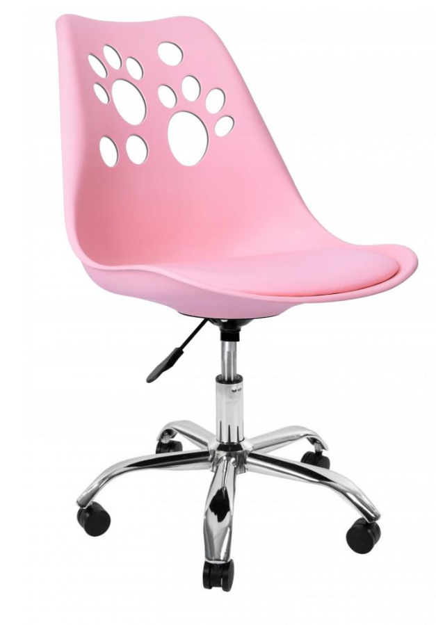 Кресло офисное Bonro B-881 Розовый
