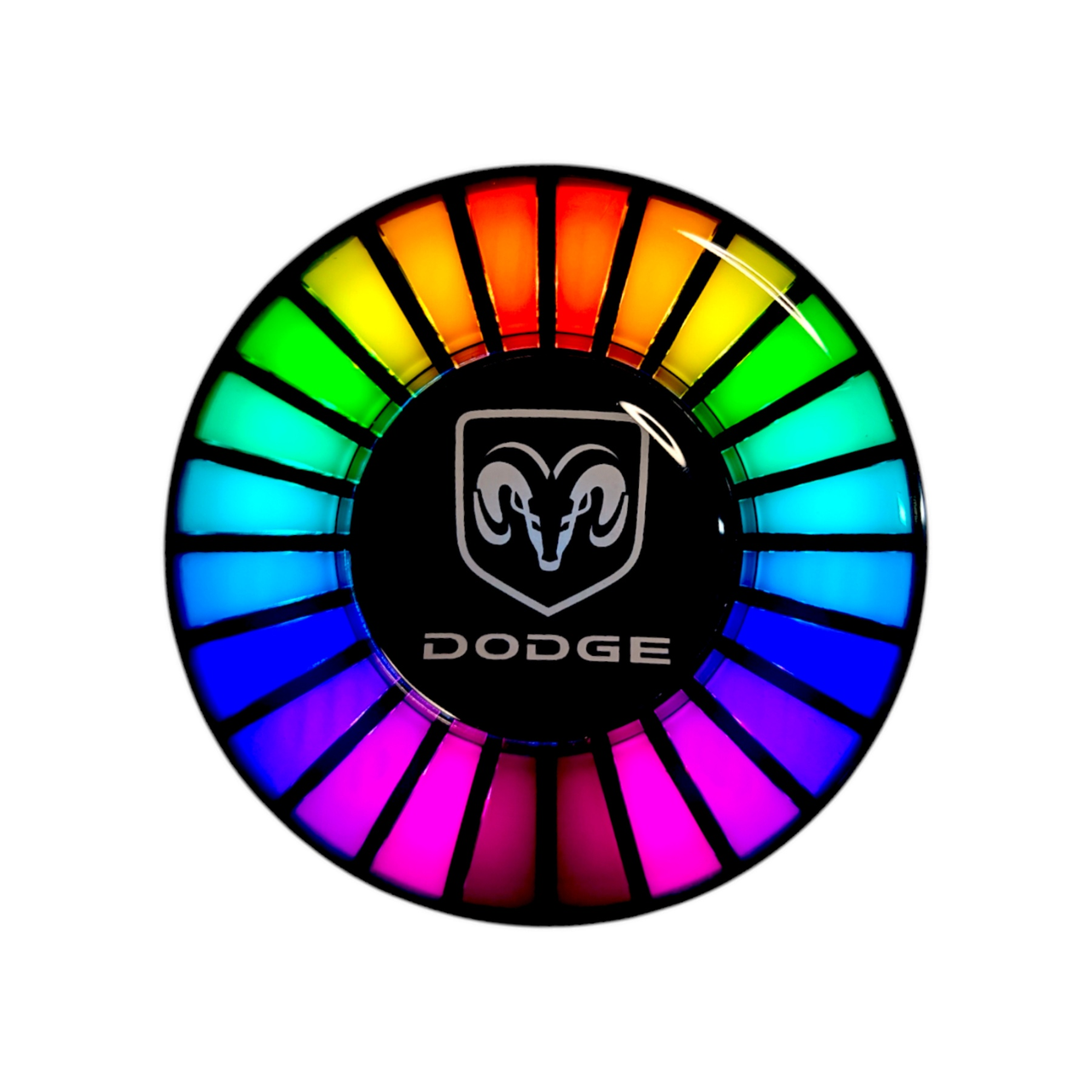 Ароматизатор для авто с эквалайзером Dodge со светодиодной подсветкой (2000197417)