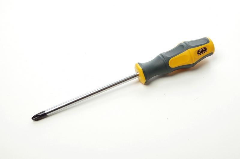 Викрутка хрестова Сила CrV PH3х150 мм обгумована (300744)