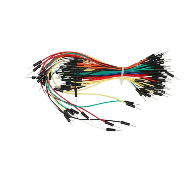 Дроти джампери з'єднувальні для макетних плат 65 шт. (287322) Дроти джампери з'єднувальні для макетних плат 65 шт. (287322)
