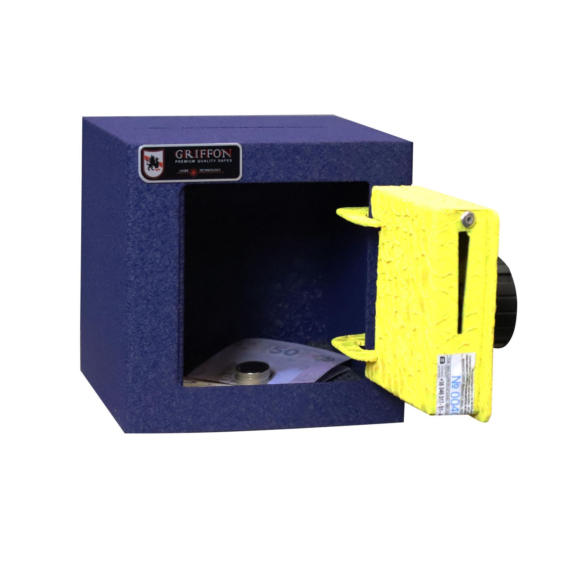 Сейф дитячий Griffon LS.15.C Yellow/Blue (29190176) - фото 3 Сейф дитячий Griffon LS.15.C Yellow/Blue (29190176) - фото 3