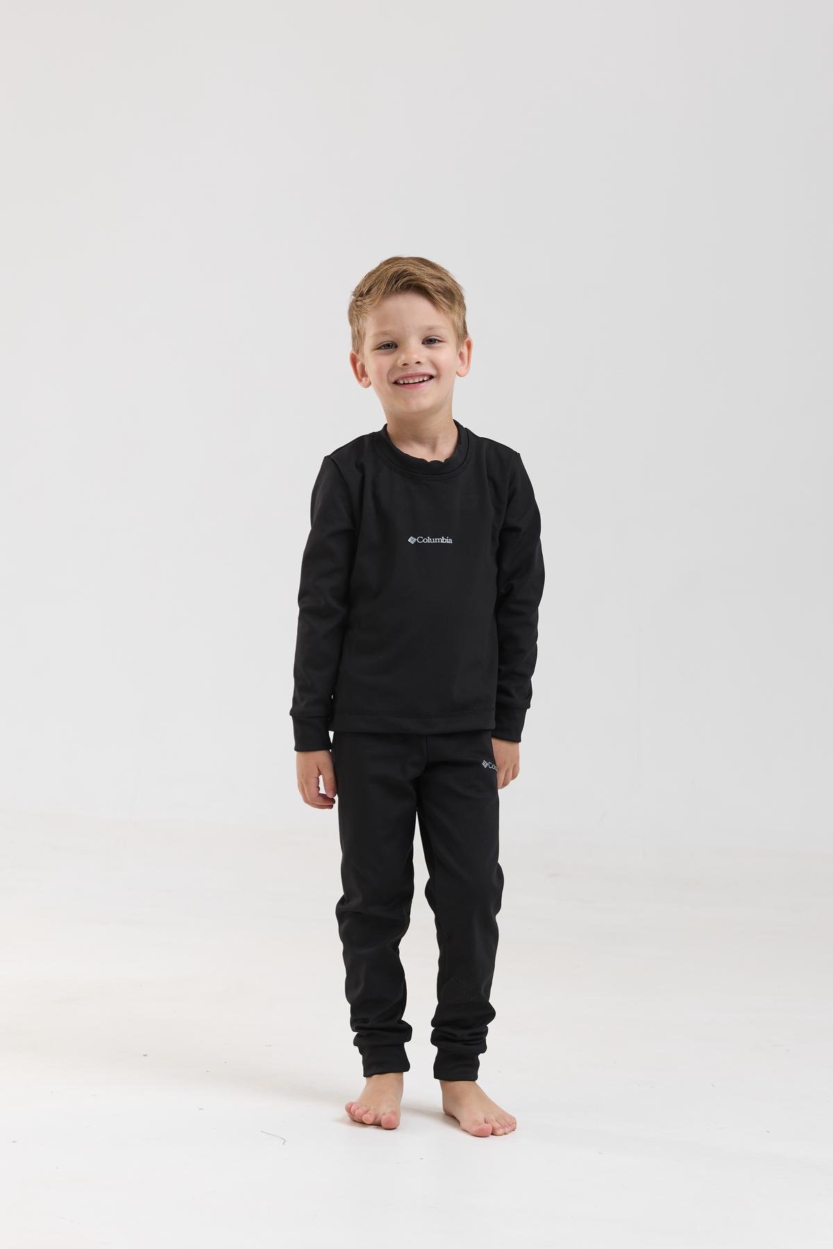 Термобілизна дитяча зимова Columbia 116 см Black (28675340)