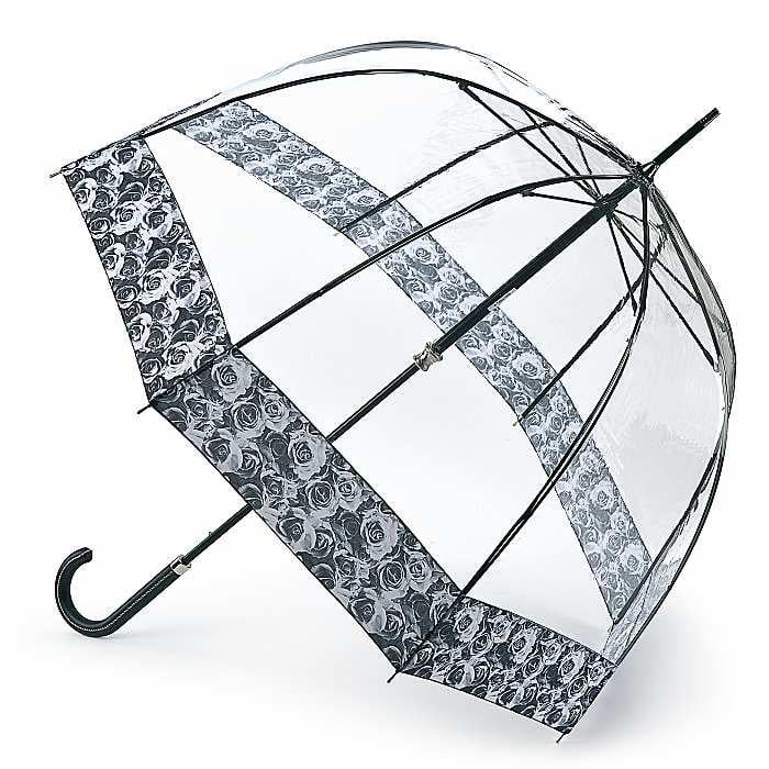 Парасолька-тростина жіноча Fulton Birdcage-2 Luxe L866 Photo Rose (L866-034514)