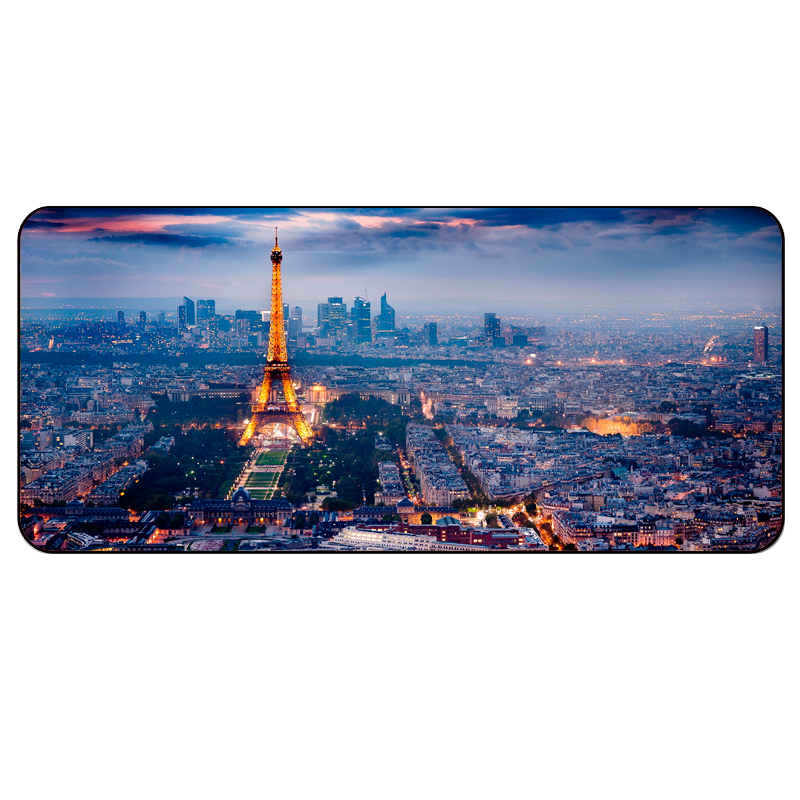 Килимок тканинний Ейфелева вежа з прошивкою 2х300x600 мм (YUT_V7801)