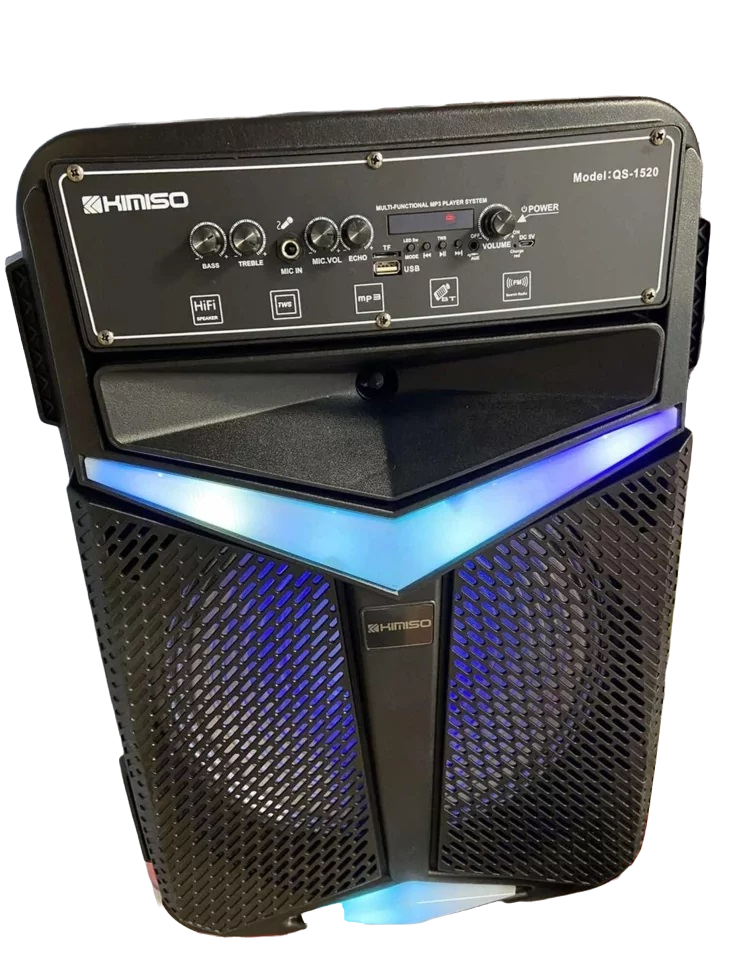 Колонка Kimiso QS-1520 с радиомикрофоном 15'Bass/4500 W (Col-015)