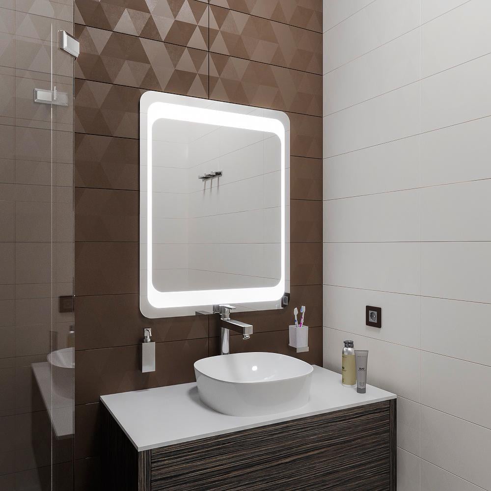 Дзеркало з LED підсвічуванням Орла Лайт 500х700 мм (ORLA lite 1-500х700) - фото 3 Дзеркало з LED підсвічуванням Орла Лайт 500х700 мм (ORLA lite 1-500х700) - фото 3