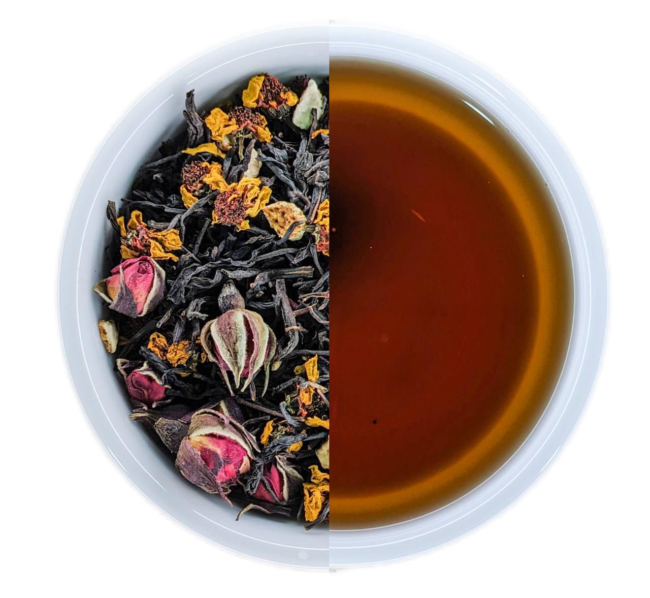 Чай индийский черный с добавками YUME Dark Flowers 50 г (2102-50г)