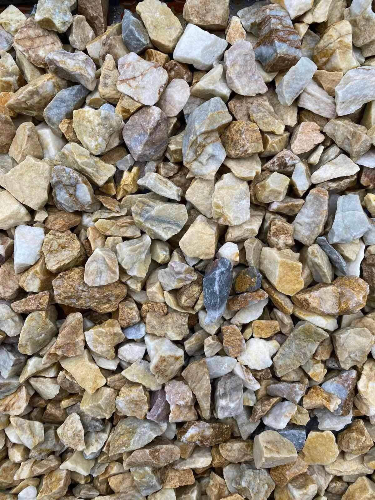 Крошка для декорации 5-15 мм 20 кг Белый