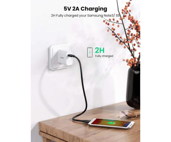 Кабель Data UGREEN US130 3,0A USB 3,0 2 м Black - фото 4