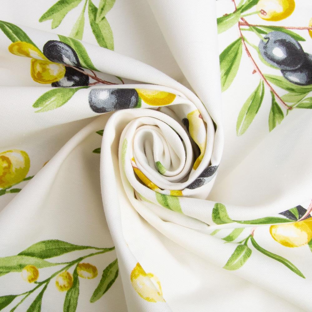 Тканина декоративна скатерна Оливки бавовна з водовідштовхувальним просоченням 220 гр/м2 180 см Сіро-білий мармур (26927) - фото 2 Тканина декоративна скатерна Оливки бавовна з водовідштовхувальним просоченням 220 гр/м2 180 см Сіро-білий мармур (26927) - фото 2