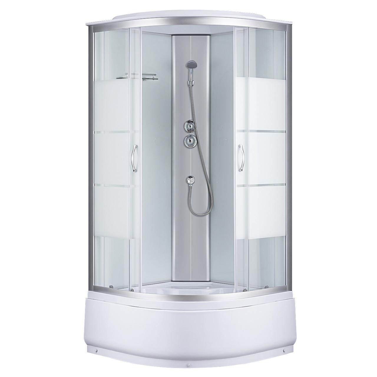 Гидромассажный бокс стекло lines The Light 7790A/40 90x90x215 см