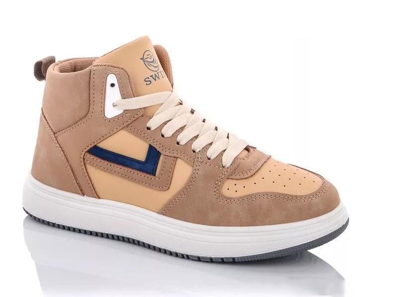 Ботинки демисезонные для мальчиков Swin Shoes 8SQ1609/38 р. 38 Коричневый