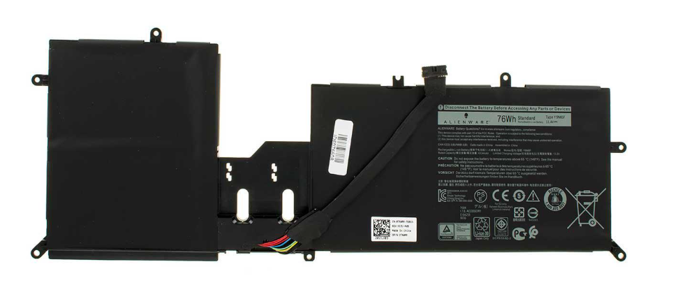 Аккумулятор для ноутбука Dell Alienware M15 R2 6334 mAh 114V 72 Wh