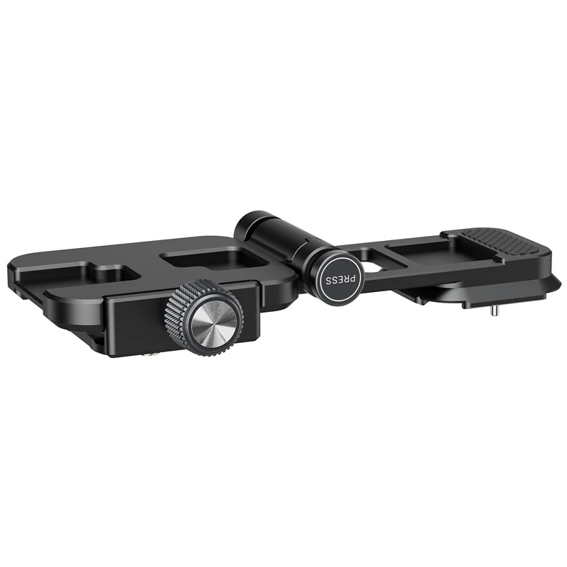 Кронштейн-держатель для камеры Ulanzi UKA08 Camera Foldable L-Bracket 1/4" Black (C023) - фото 8