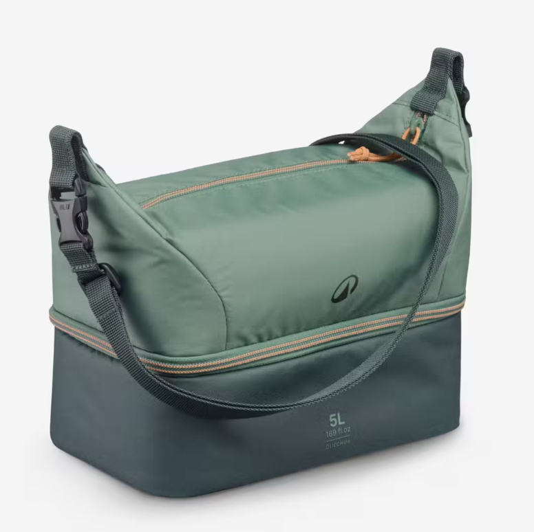 Термосумка Quechua для кемпинга/контейнер 7 л 26x14x17 см Зеленый Термосумка Quechua для кемпинга/контейнер 7 л 26x14x17 см Зеленый