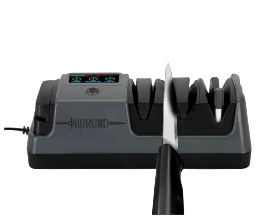 Электроточилка для ножей Ruixin Korund 5в1 LCD с алмазными дисками и изменением угла заточки (2354501155)
